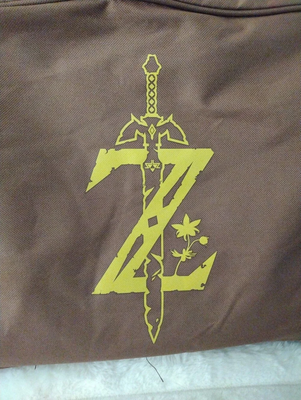Like New Men's Zelda Canvas Bookbag With Adjustable Straps